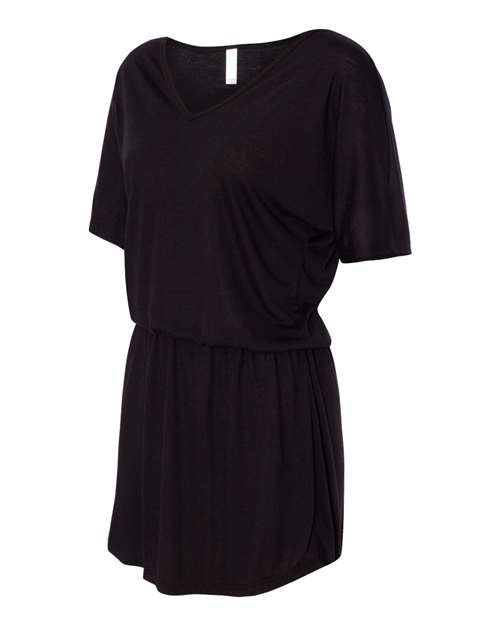Women's Flowy V-neck Dress | USA Decoration
