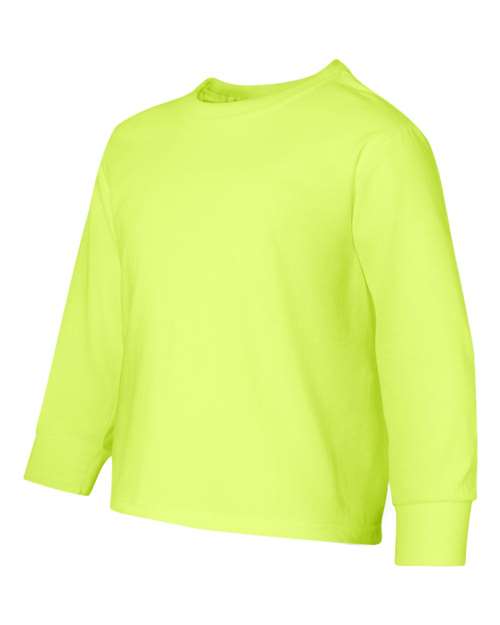 Dri-Power® Youth Long Sleeve 50/50 T-Shirt | USA Decoration