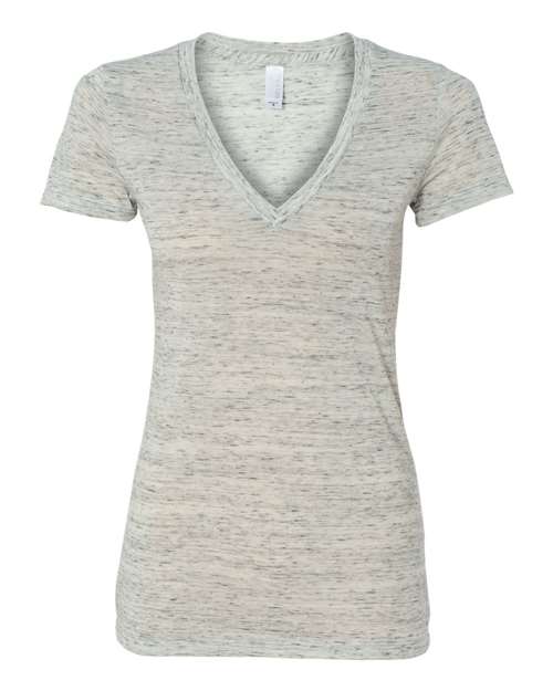 Women’s Jersey Deep V-Neck Tee | USA Decoration