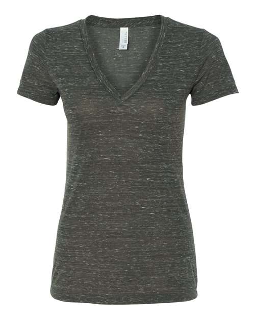 Women’s Jersey Deep V-Neck Tee | USA Decoration