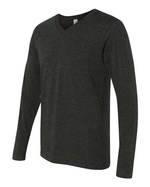 Long Sleeve V-Neck Tee | USA Decoration