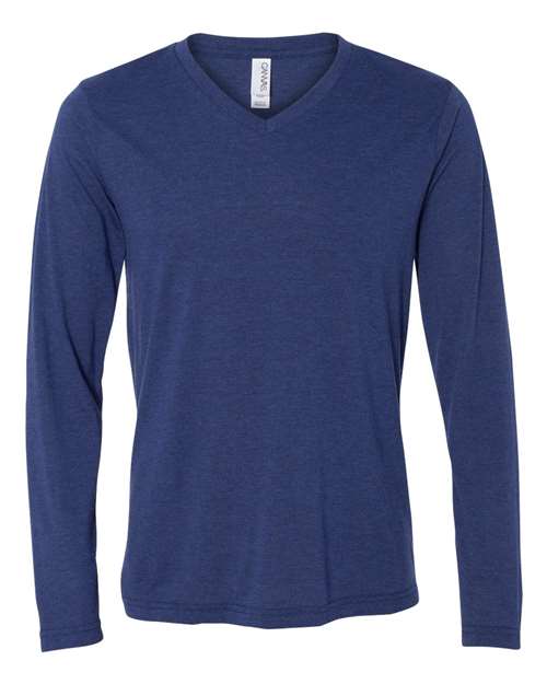 Long Sleeve V-Neck Tee | USA Decoration