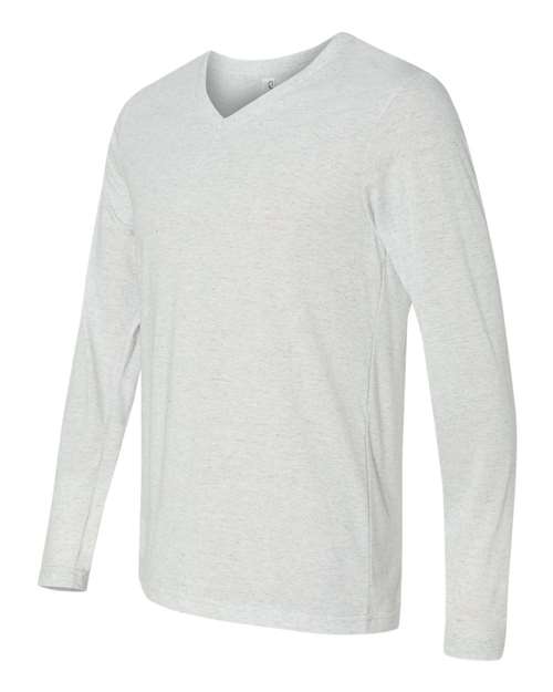 Long Sleeve V-Neck Tee | USA Decoration