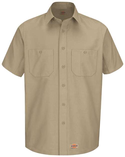 Short Sleeve Work Shirt - Tall Sizes | USA Decoration
