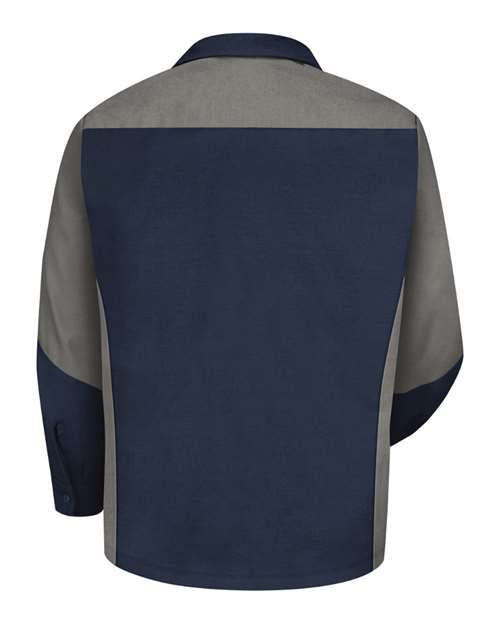 Long Sleeve Automotive Crew Shirt | USA Decoration