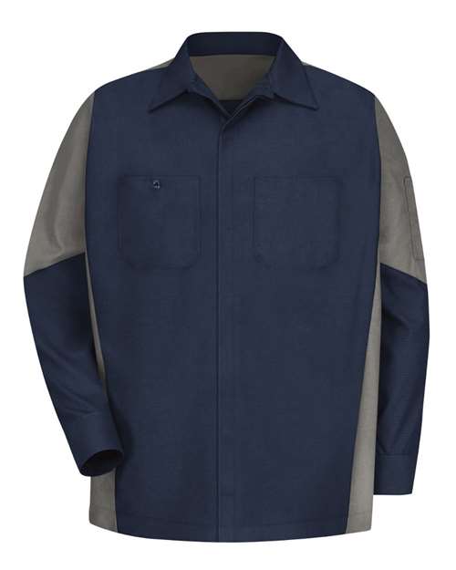 Long Sleeve Automotive Crew Shirt | USA Decoration