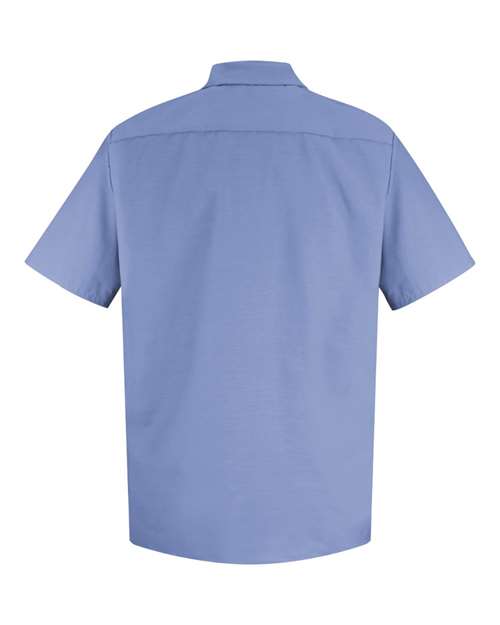 Specialized Short Sleeve Pocketless Work Shirt | USA Decoration