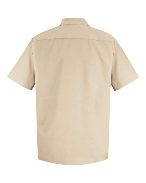 Specialized Short Sleeve Pocketless Work Shirt | USA Decoration