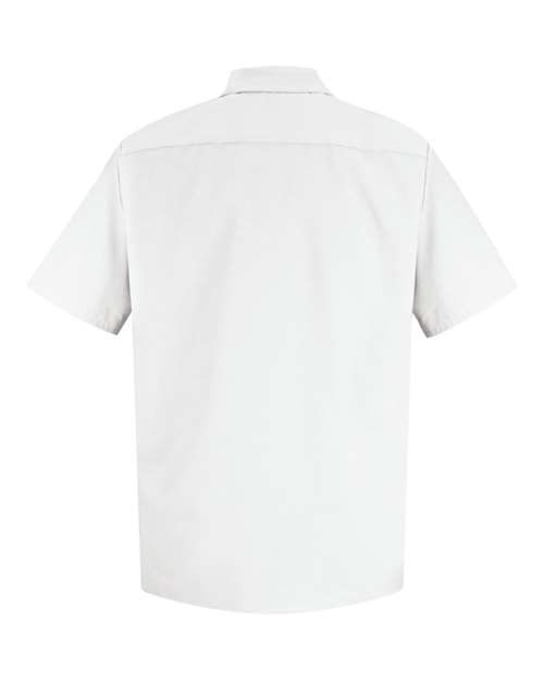 Specialized Short Sleeve Pocketless Work Shirt | USA Decoration