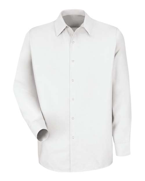 Specialized Pocketless Long Sleeve Work Shirt | USA Decoration
