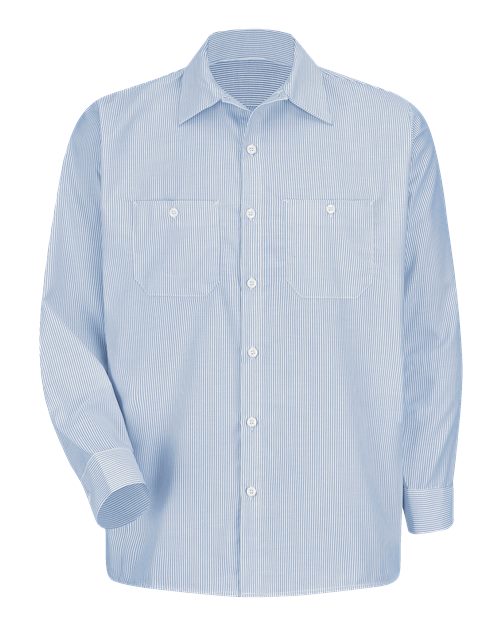 Industrial Stripe Work Shirt | USA Decoration