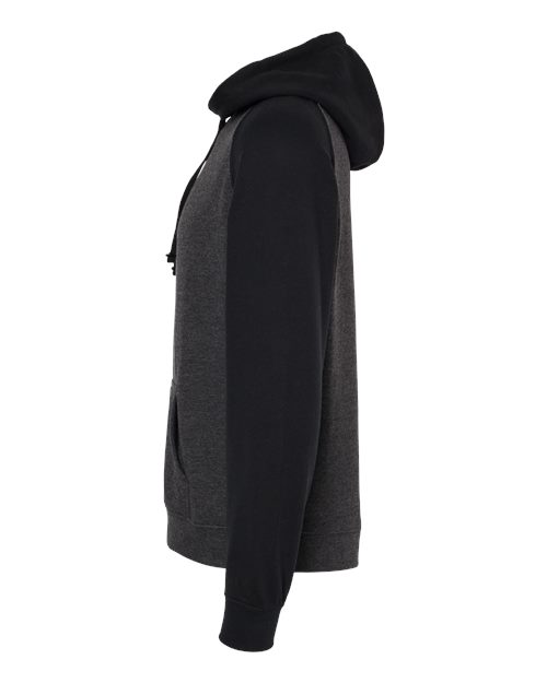 Raglan Hooded Sweatshirt | USA Decoration