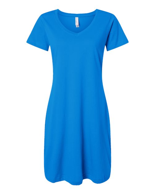 Women's Fine Jersey V-Neck Coverup | USA Decoration