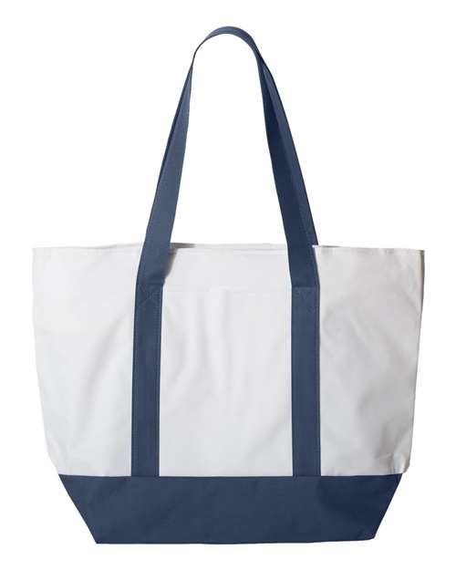 Bay View Giant Zippered Tote | USA Decoration