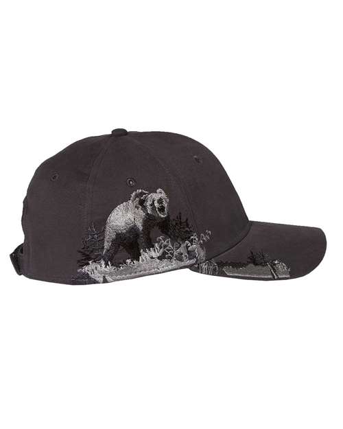 Grizzly Bear Cap | USA Decoration