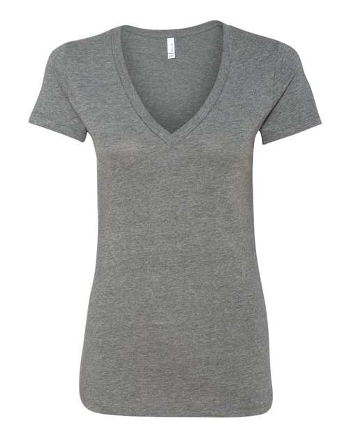 Women’s Jersey Deep V-Neck Tee | USA Decoration