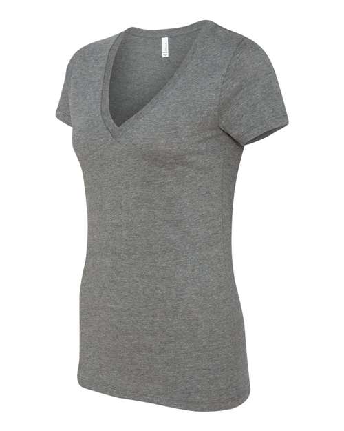 Women’s Jersey Deep V-Neck Tee | USA Decoration