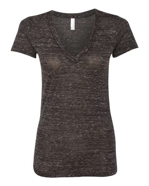 Women’s Jersey Deep V-Neck Tee | USA Decoration