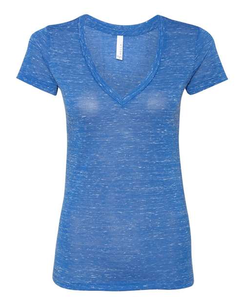 Women’s Jersey Deep V-Neck Tee | USA Decoration