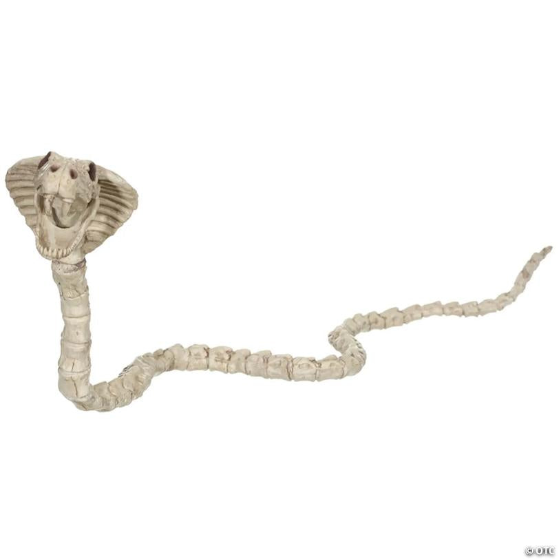 39" Cobra Skeleton Halloween Decoration