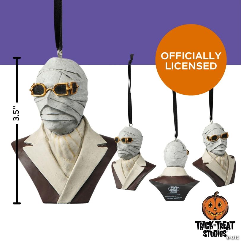3 1/2" Universal Classic Monsters The Invisible Man™ Mini Bust Collectible Ornament