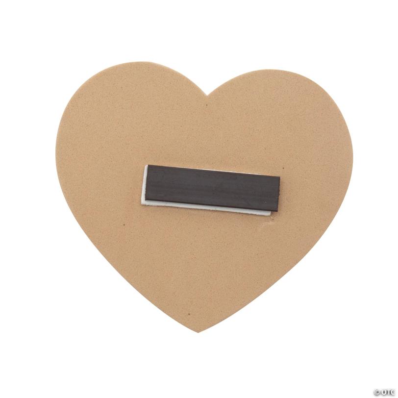 3 1/2" - 3 3/4" 4th of July Star and Heart Cookie Magnet Craft Kit - Makes 12