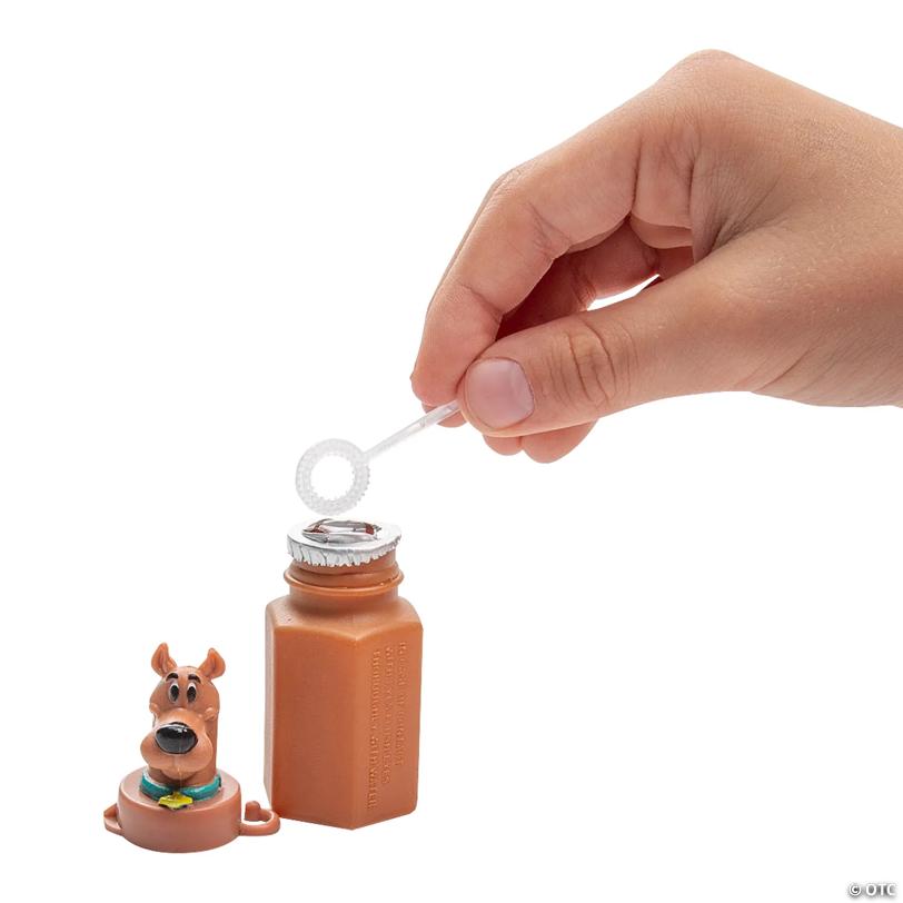 3" .6 oz. Scooby-Doo!™ Mini Bubble Bottles with Wand - 12 Pc.