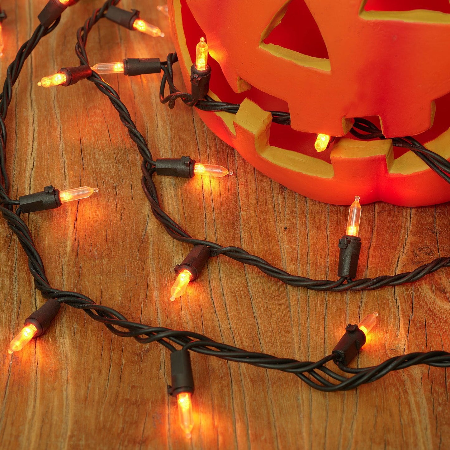 Member's Mark 100ct Halloween Color Changing Mini LED Lights, 22.3' Lighted Length | USA Decoration®