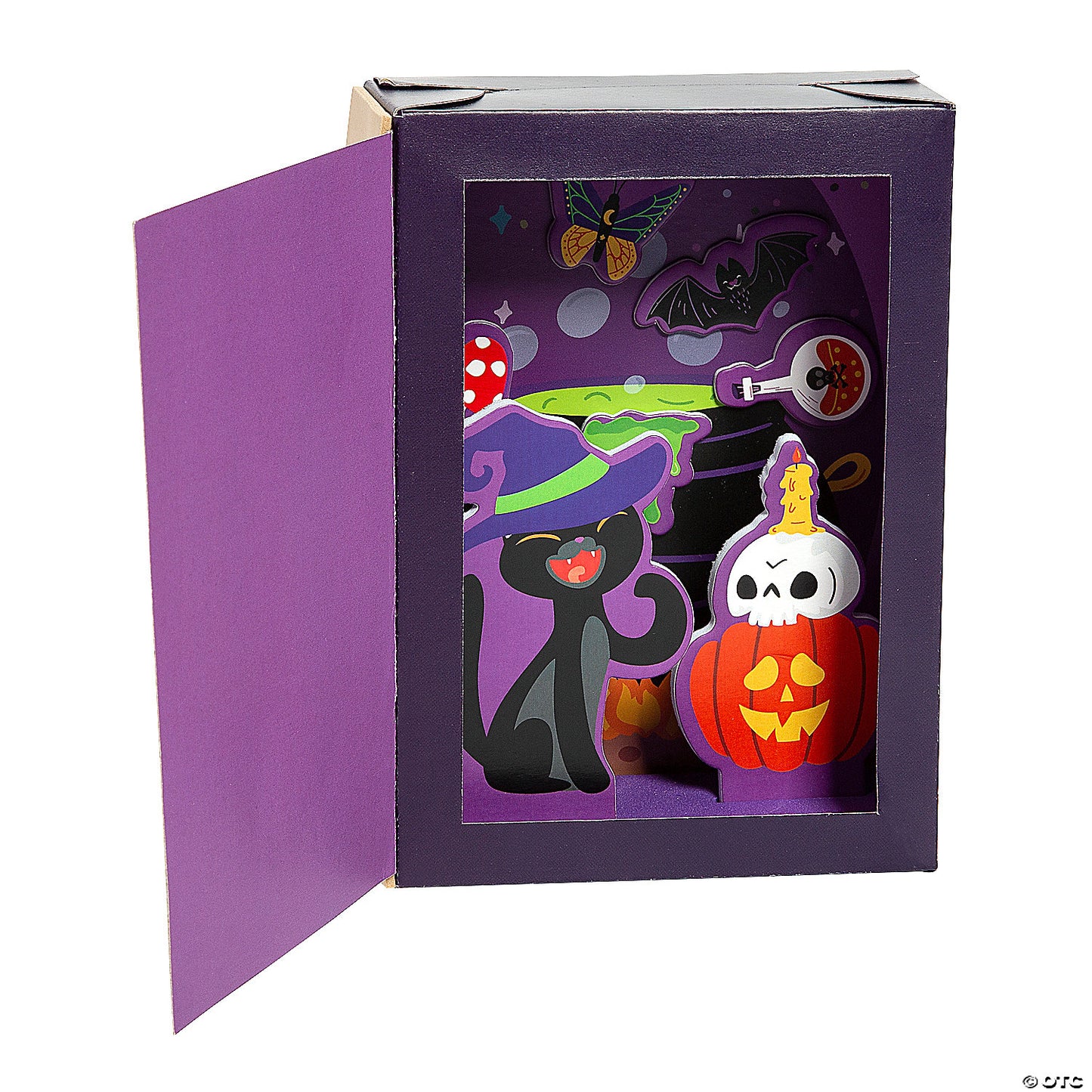 3D Halloween Spell Book Craft Kit - Makes 12 | USA Decoration®