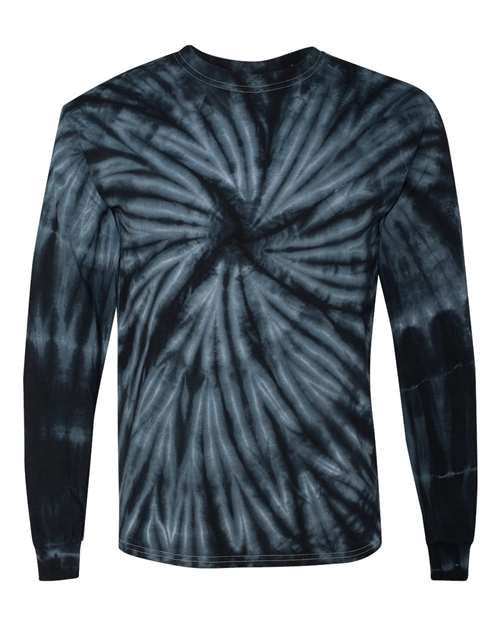 Cyclone Pinwheel Tie-Dyed Long Sleeve T-Shirt | USA Decoration