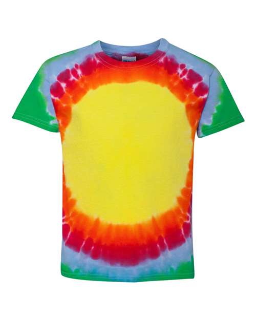 Youth Bullseye Tie-Dyed T-Shirt | USA Decoration