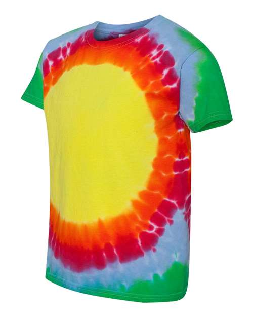 Youth Bullseye Tie-Dyed T-Shirt | USA Decoration