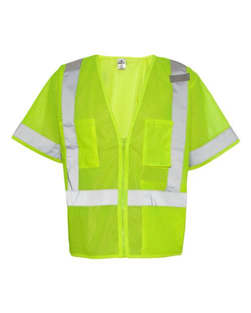 Class 3 Economy Vest | USA Decoration