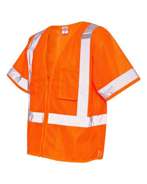Class 3 Economy Vest | USA Decoration