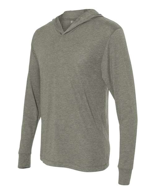 Triblend Hooded Long Sleeve Pullover | USA Decoration