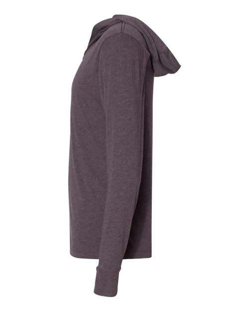 Triblend Hooded Long Sleeve Pullover | USA Decoration