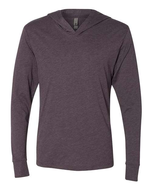 Triblend Hooded Long Sleeve Pullover | USA Decoration