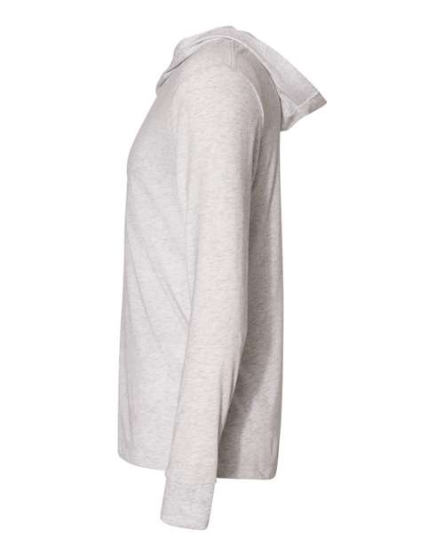 Triblend Hooded Long Sleeve Pullover | USA Decoration