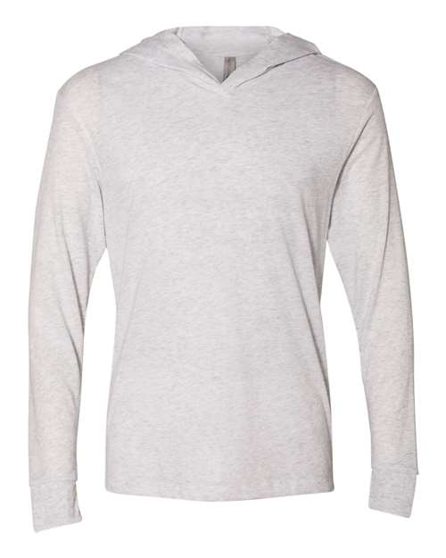 Triblend Hooded Long Sleeve Pullover | USA Decoration