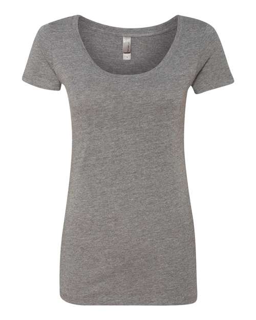 Women’s Triblend Scoop Neck T-Shirt | USA Decoration