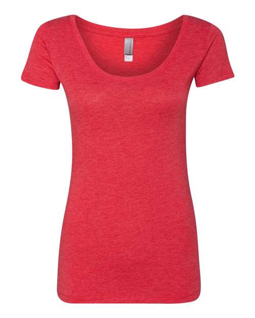 Women’s Triblend Scoop Neck T-Shirt | USA Decoration