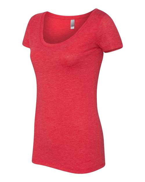 Women’s Triblend Scoop Neck T-Shirt | USA Decoration