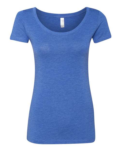Women’s Triblend Scoop Neck T-Shirt | USA Decoration