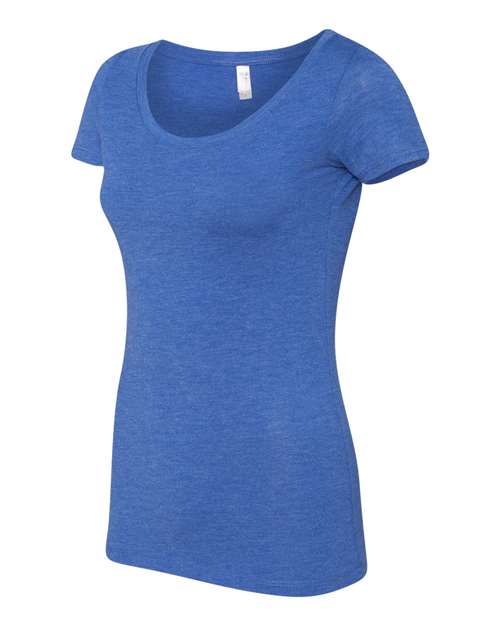 Women’s Triblend Scoop Neck T-Shirt | USA Decoration