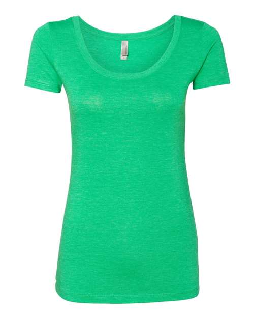 Women’s Triblend Scoop Neck T-Shirt | USA Decoration