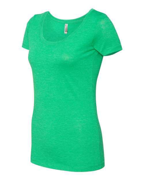 Women’s Triblend Scoop Neck T-Shirt | USA Decoration