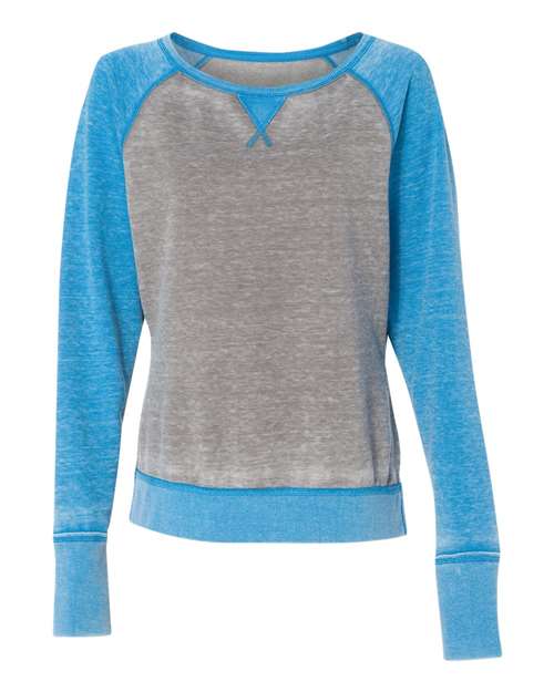 Women’s Zen Fleece Raglan Sweatshirt | USA Decoration