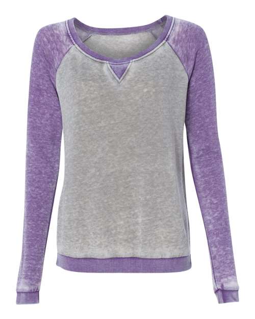 Women’s Zen Fleece Raglan Sweatshirt | USA Decoration