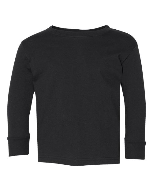 Toddler Fine Jersey Long Sleeve Tee | USA Decoration