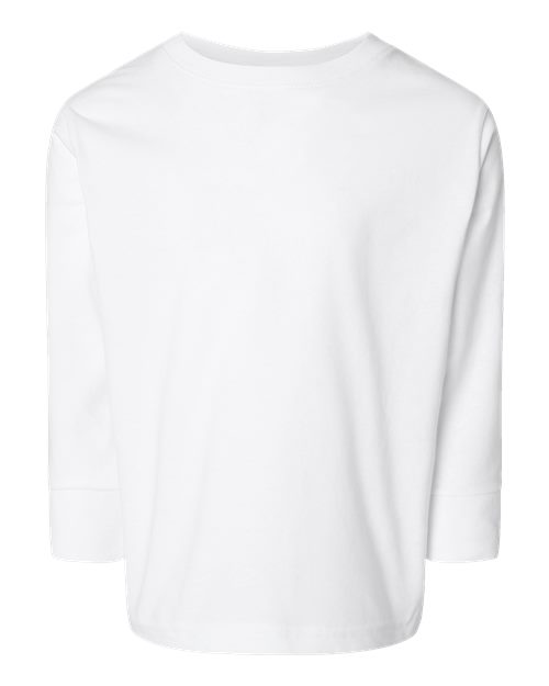 Toddler Fine Jersey Long Sleeve Tee | USA Decoration